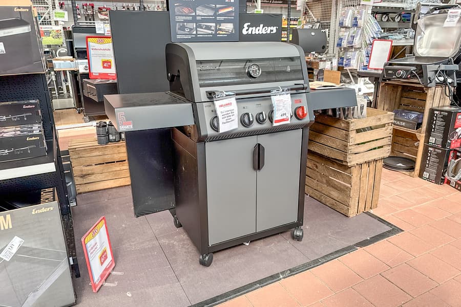 Gasgrillwagen Enders HYDE 4 SIKR Turbo
